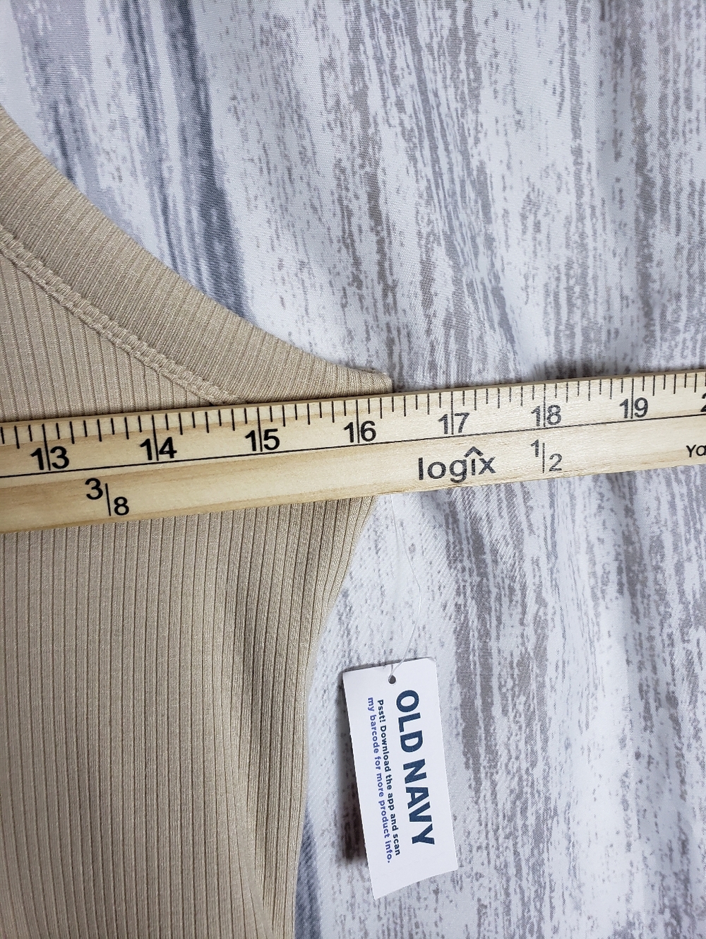 Old Navy sleeveless midi dress "Desert Floor" Poplin Skirt Knit Top Large New! - Picture 5 of 10